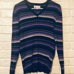 Jones New York Striped Sweater
